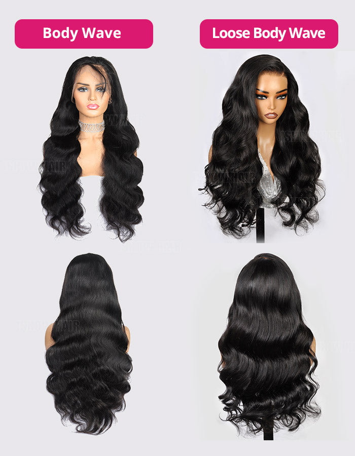 Luosiwld PPB™ Ready To Wear 7x6 HD Lace Closure Wigs Loose Body Wave PartingMax C Part Human Hair Wigs Pre Plucked