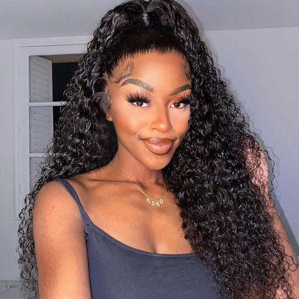 Malaysian 4 Bundles Deal Deep Wave Human Hair Weave Bundles Luosiwld 100% Virgin Remy Human Hair Extensions
