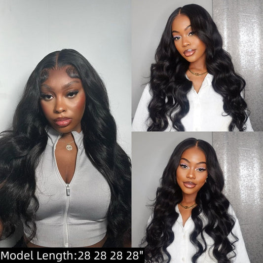 Luosiwld Virgin Indian Body Wave Human Hair Weave 4 Bundles