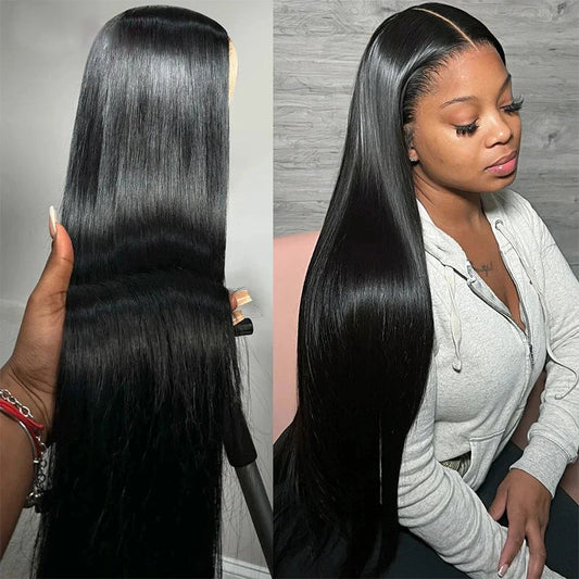 Luosiwld HD Lace Front Wig Straight Hair Wig 13x4 Lace Frontal Wig Brazilian Human Hair Wigs 200% Density