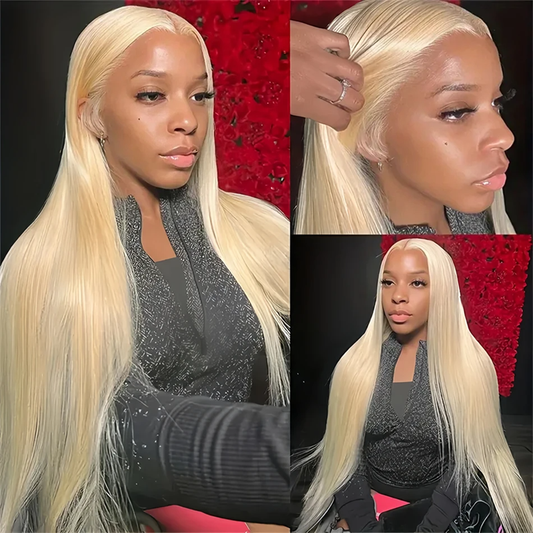 22"=95 Luosiwld Flash Sale 613 Lace Front Wig Honey Blonde Wig Straight Hair Wig HD Transparent Lace Wigs Body Wave Glueless Human Hair Wig