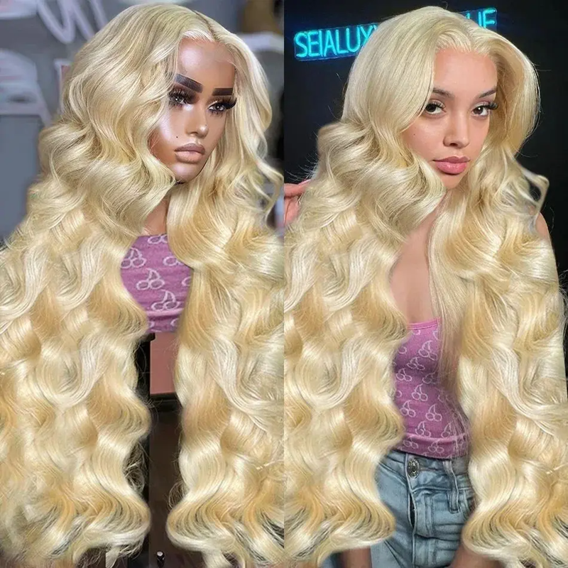 22"=95 Luosiwld Flash Sale 613 Lace Front Wig Honey Blonde Wig Straight Hair Wig HD Transparent Lace Wigs Body Wave Glueless Human Hair Wig