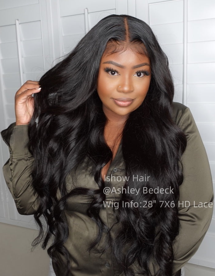Luosiwld PPB™ Ready To Wear 7x6 HD Lace Closure Wigs Loose Body Wave PartingMax C Part Human Hair Wigs Pre Plucked