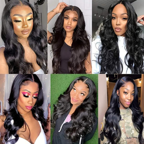 Luosiwld Virgin Indian Body Wave Human Hair Weave 4 Bundles
