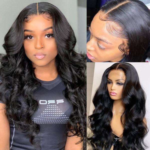 13x4 Lace Frontal Wig Brazilian Body Wave Lace Front Human Hair Wigs