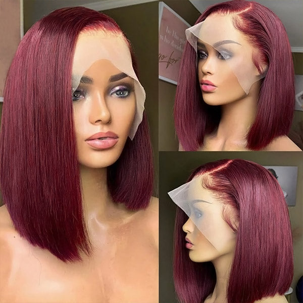 Bold, Beautiful, Burgundy – Trendsetting Short Bob Wigs!