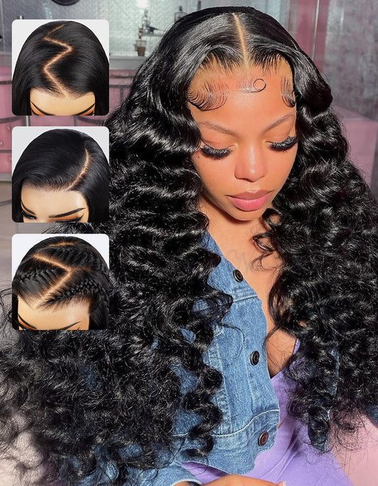 Luosiwld PPB™ Invisible Knots 7x6 HD Lace Closure Wigs Ready To Wear PartingMax Loose Deep Wave Wigs Beginner Friendly