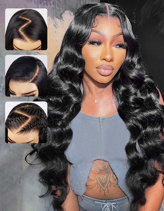 Luosiwld PPB™ Ready To Wear 7x6 HD Lace Closure Wigs Loose Body Wave PartingMax C Part Human Hair Wigs Pre Plucked