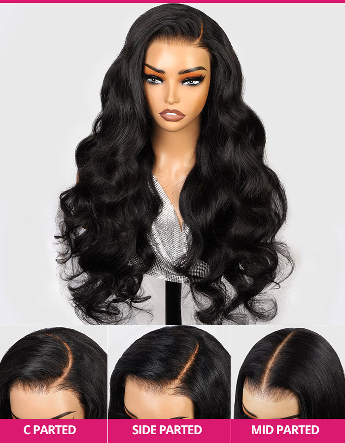Luosiwld PPB™ Ready To Wear 7x6 HD Lace Closure Wigs Loose Body Wave PartingMax C Part Human Hair Wigs Pre Plucked