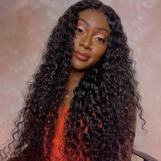 Malaysian 4 Bundles Deal Deep Wave Human Hair Weave Bundles Luosiwld 100% Virgin Remy Human Hair Extensions