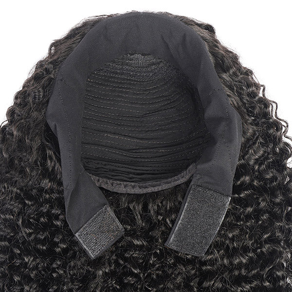 Curly Headband Wigs Glueless Human Hair Wigs with Headband