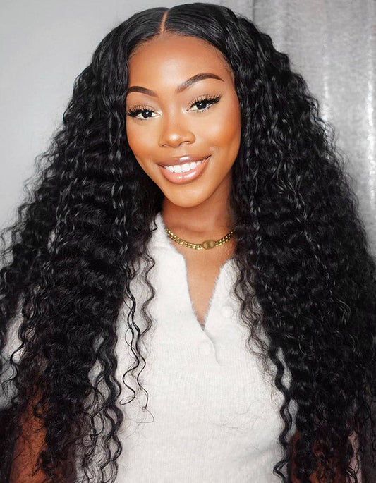 Luosiwld PPB™ 7x6 HD Lace Closure Ready To Go Wigs PartingMax Glueless Water Wave Hair Wig