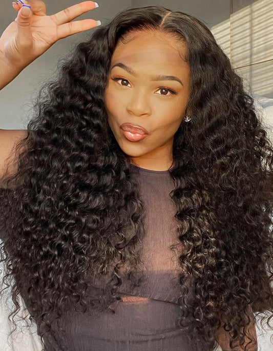 Luosiwld PartingMax Ready To Wear Deep Wave Wigs PPB™ 7x6 HD Lace Closure Wigs 100% Human Hair Wig