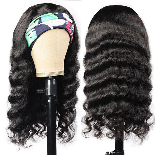 Headband Wigs Loose Wave Human Hair Wig Affordable Wigs For Black Women