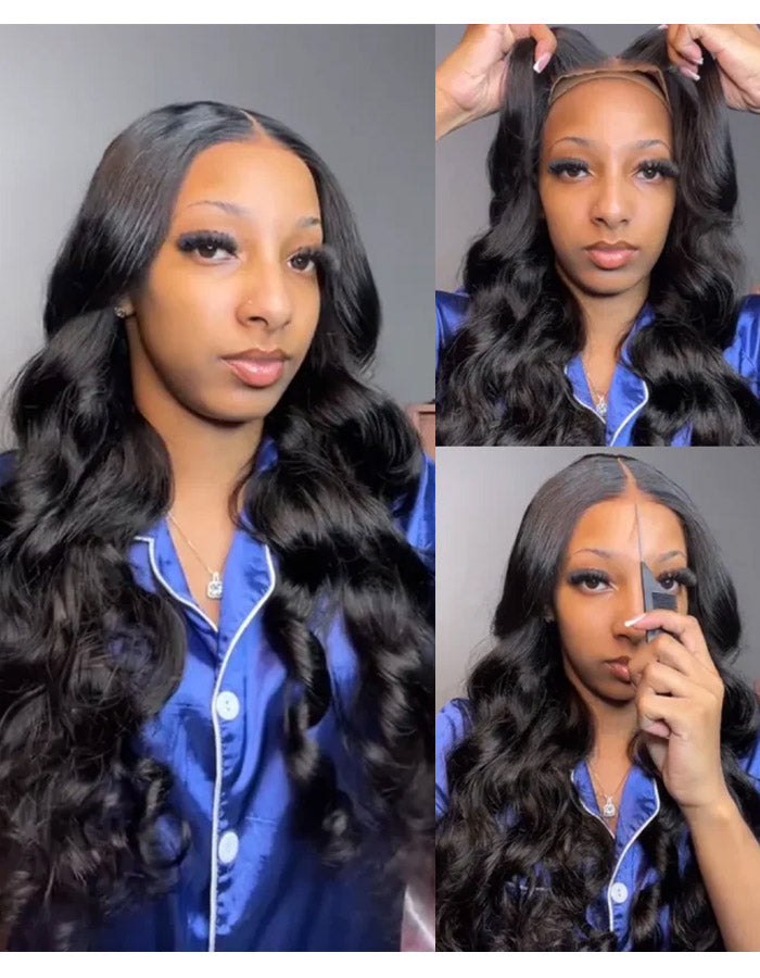 Luosiwld PPB™ Ready To Wear 7x6 HD Lace Closure Wigs Loose Body Wave PartingMax C Part Human Hair Wigs Pre Plucked