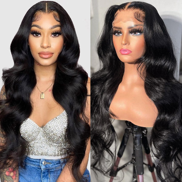 13x4 Lace Frontal Wig Brazilian Body Wave Lace Front Human Hair Wigs