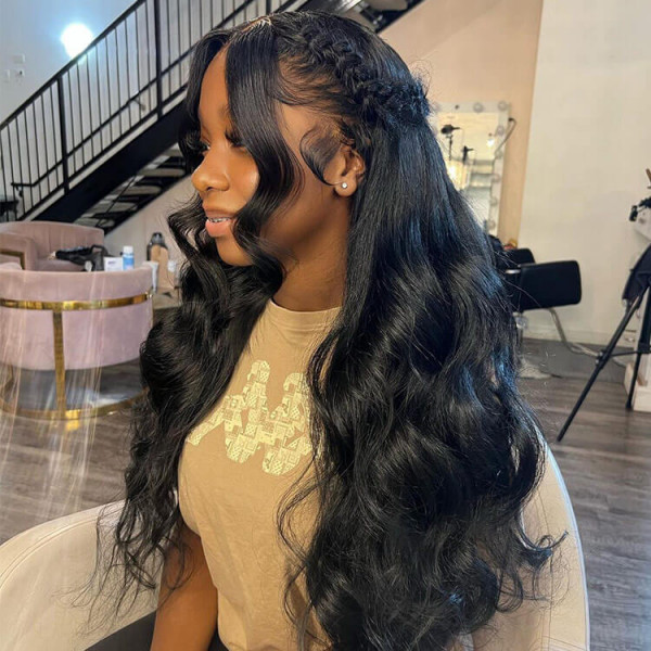 13x4 Lace Frontal Wig Brazilian Body Wave Lace Front Human Hair Wigs