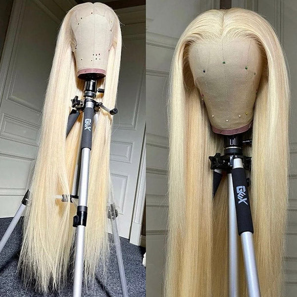 22"=95 Luosiwld Flash Sale 613 Lace Front Wig Honey Blonde Wig Straight Hair Wig HD Transparent Lace Wigs Body Wave Glueless Human Hair Wig