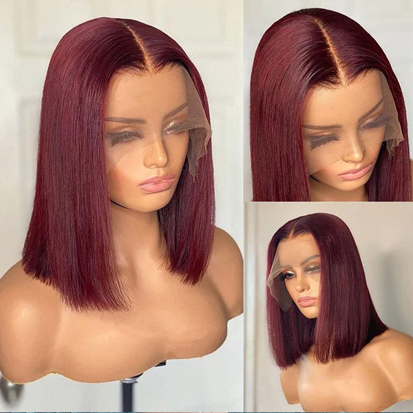 Bold, Beautiful, Burgundy – Trendsetting Short Bob Wigs!