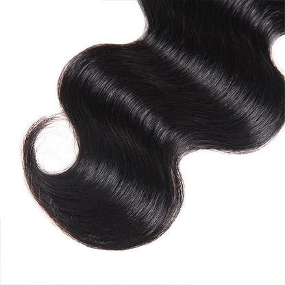 Luosiwld Virgin Indian Body Wave Human Hair Weave 4 Bundles